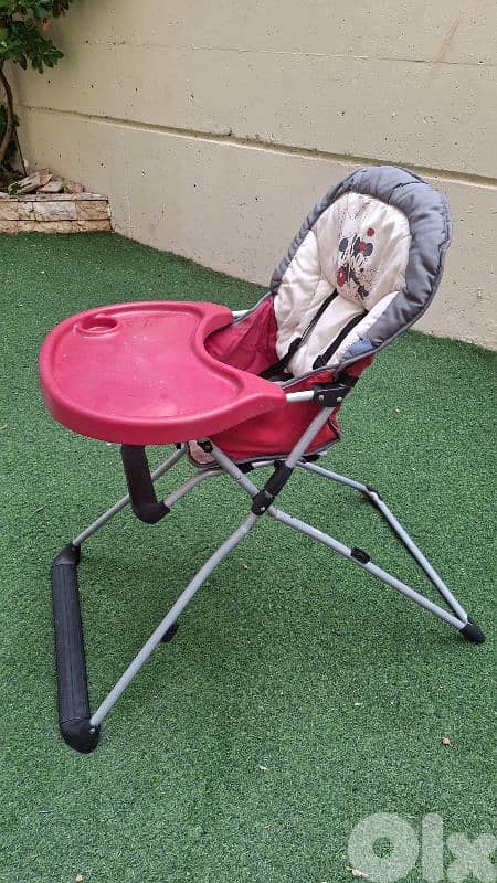 Micky mouse high chair 2