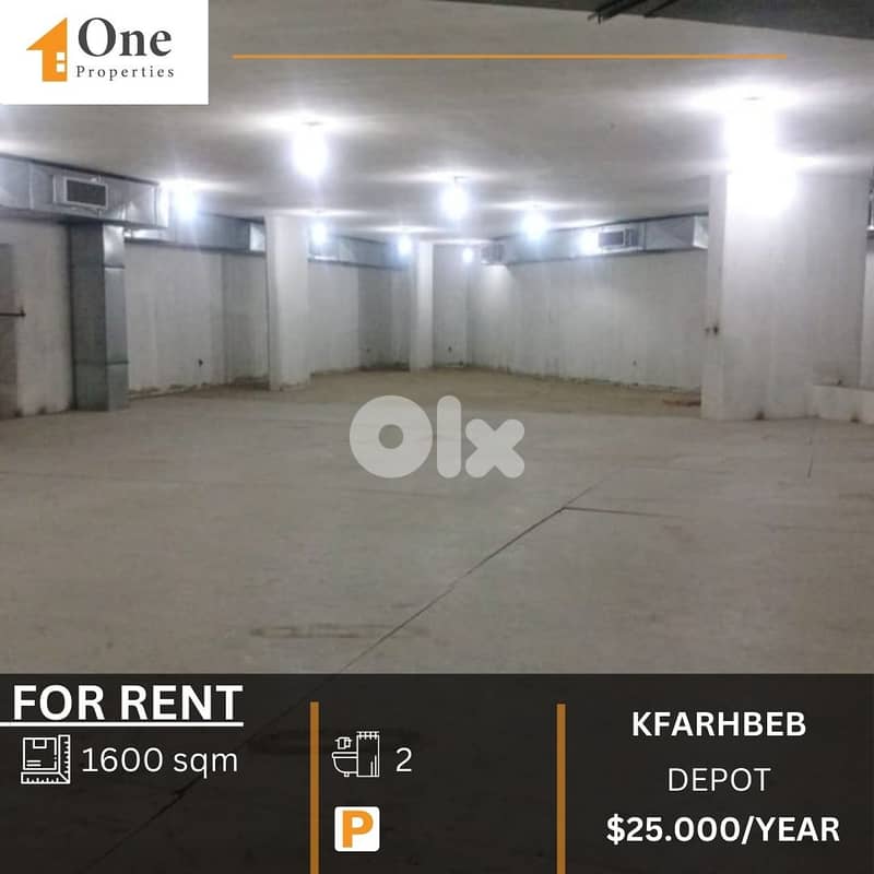 DEPOT FOR RENT IN KFARHBEB 0