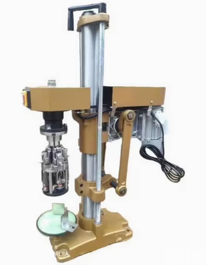 Semi Automated Capping Machine آلة غلق الزجاجات شبه الأوتوماتيكية 0