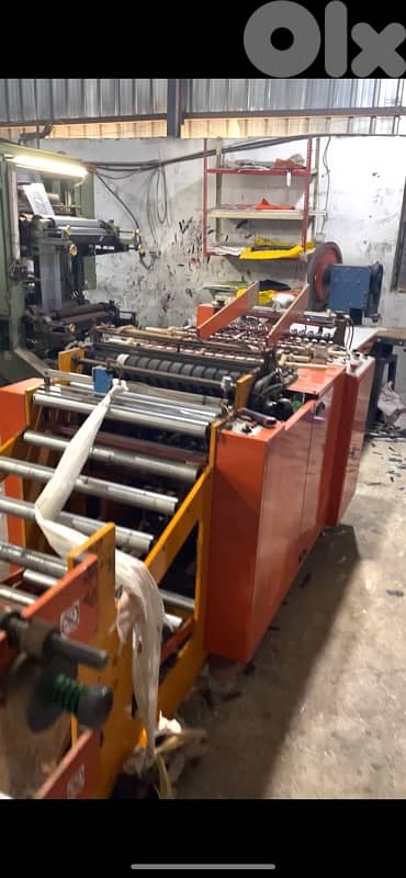 مصنع اكياس نايلون كامل للبيع Plastic bag machines 3