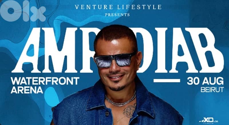2 Amr diab tickets golden 0