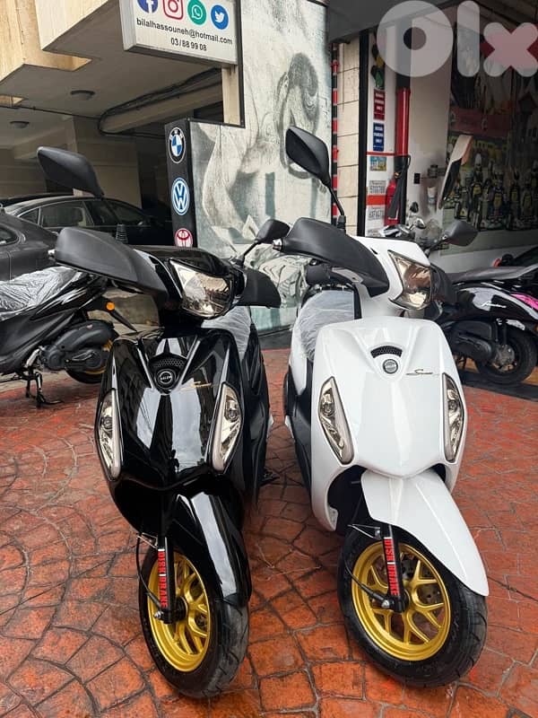 sweet 125 cc jinlang 2025 okm 750$ 1