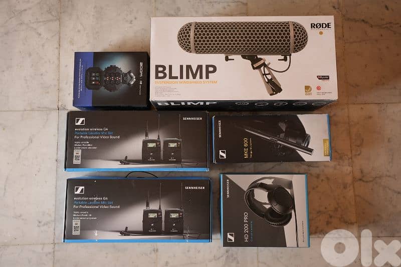 Full sound sound equipment for field and studio recording (TV, Film) 0