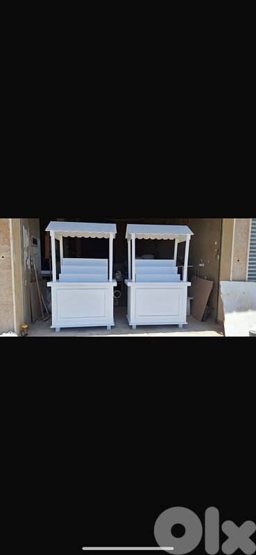 New Market Fair Stands with Wheels – Easy Fold & Store 0