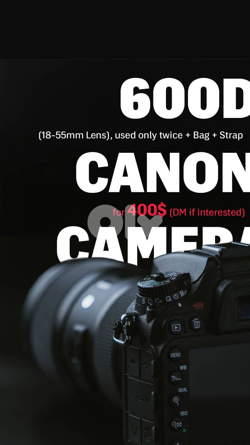 600D Canon Digital camera 0