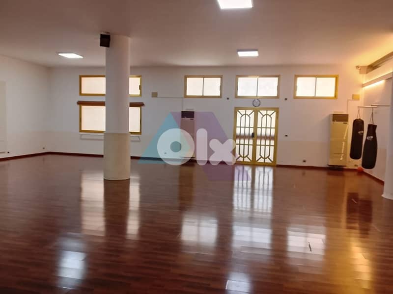 400m2 Spacious Gym+Warehouse -Prime Location-4rent in Sahel Aalma 0