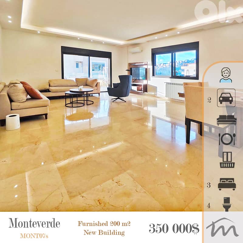 Monteverde | Signature | Fully Furnished 200m² Ap | High End Building 0