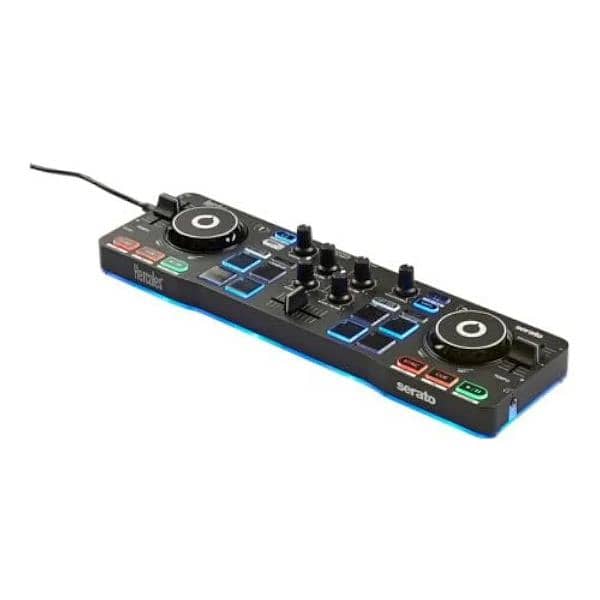 Hercules DJ Control Starlight Compact Controller with Serato DJ Lite 3