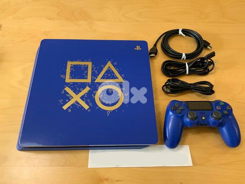 ps4 slim limited edition like new 0