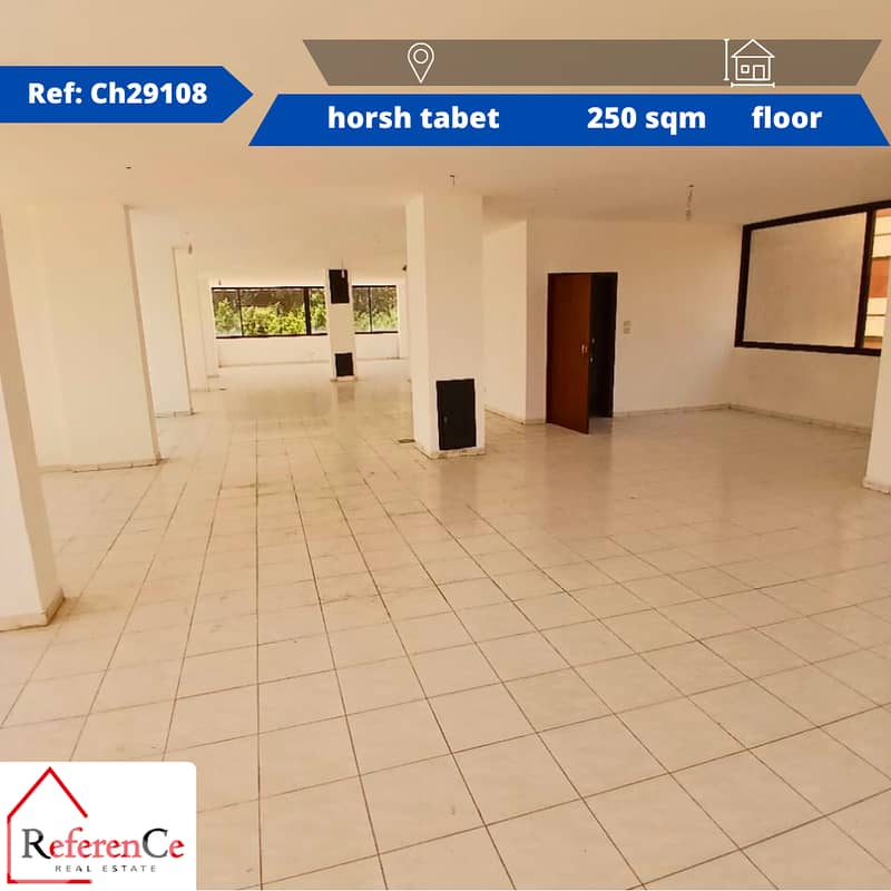 Floor for rent in horsh tabetطابق للايجارفي منطقة حرش تابت سن الفيل 0