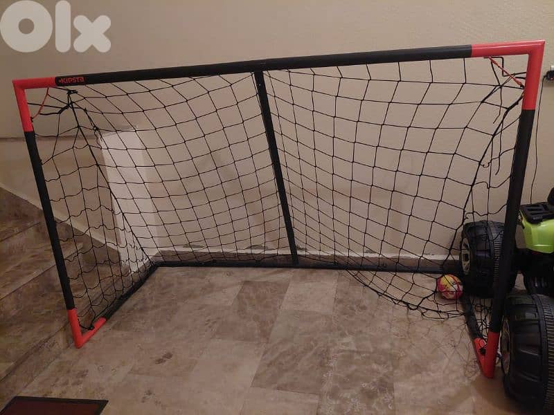 Football goal net kipsta (like new] 0