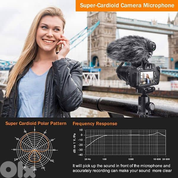 Camera Microphone V30 Pro 2