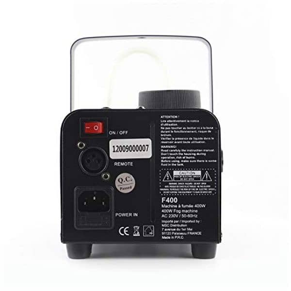 BoomToneDJ 400W smoke machine get 4 and take good price 2