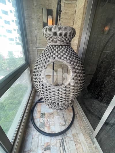 Egg chair for garden