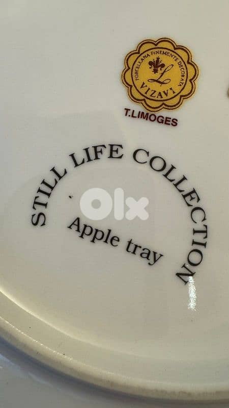 Apple tray Limoges 2