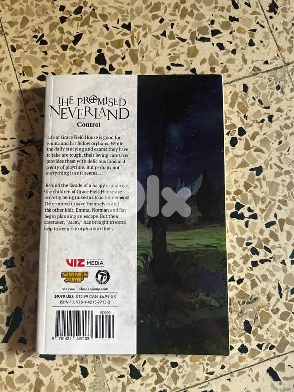 THE PROMISED NEVERLAND MANGA 10