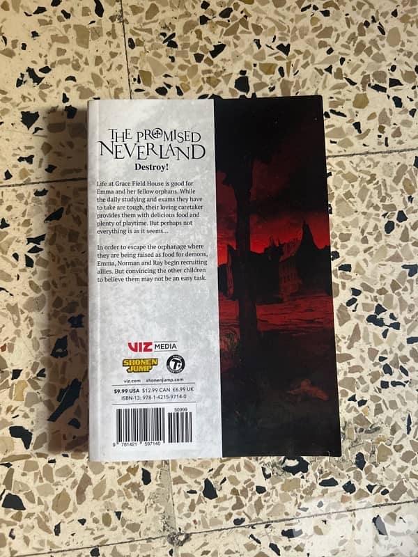 THE PROMISED NEVERLAND MANGA 12