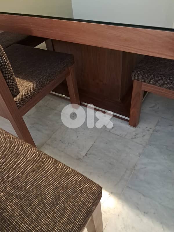 Dining table and chairs 1