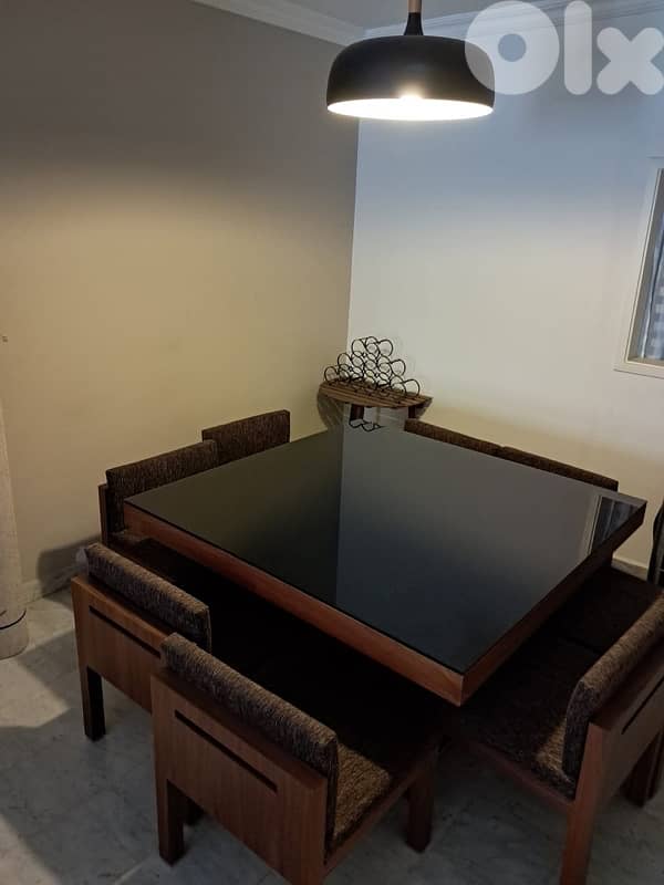 Dining table and chairs 2