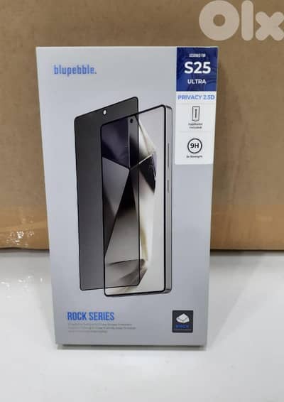 Blupebble Rock Series Protection S25 Ultra Privacy