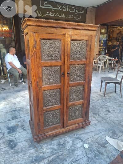 closet bar vintage wooden massive