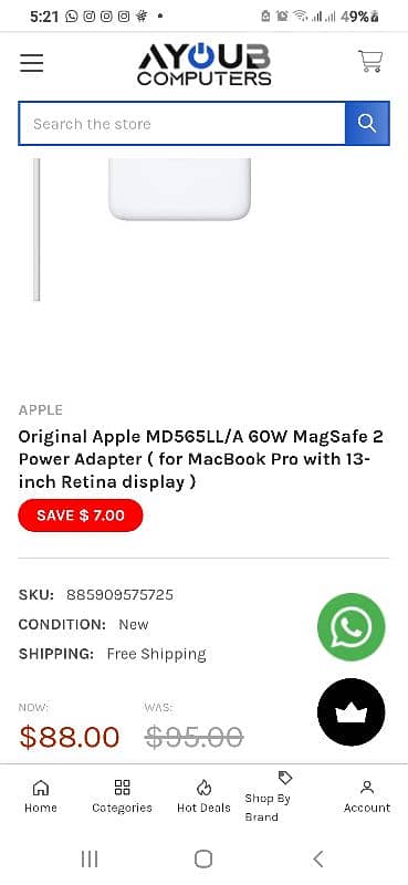 apple magsafe 2 60w power adapter 4