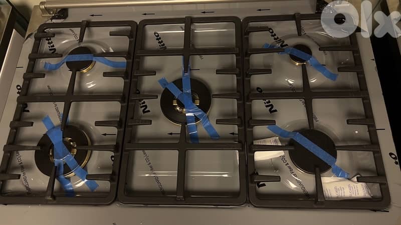 Goldstar Premium italian 5 burners digital gas stove 5