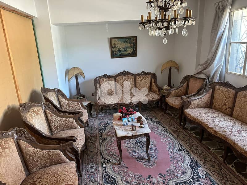 vintage salon, classic antique-style living room 1