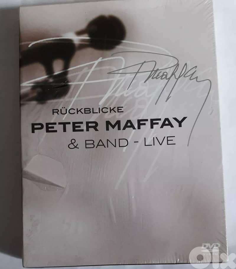 PETER MAFFAY & BAND LIVE RUCKBLICKE DVD NEW SEALED 3 DISCS 3 CONCERTS 0