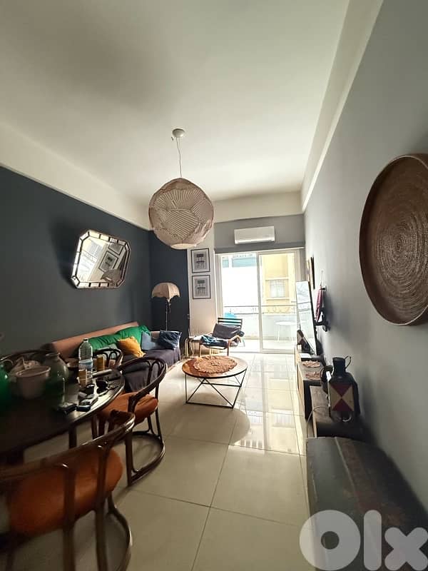 Semi furnished apartment for rent in Mar Mikhael. 0
