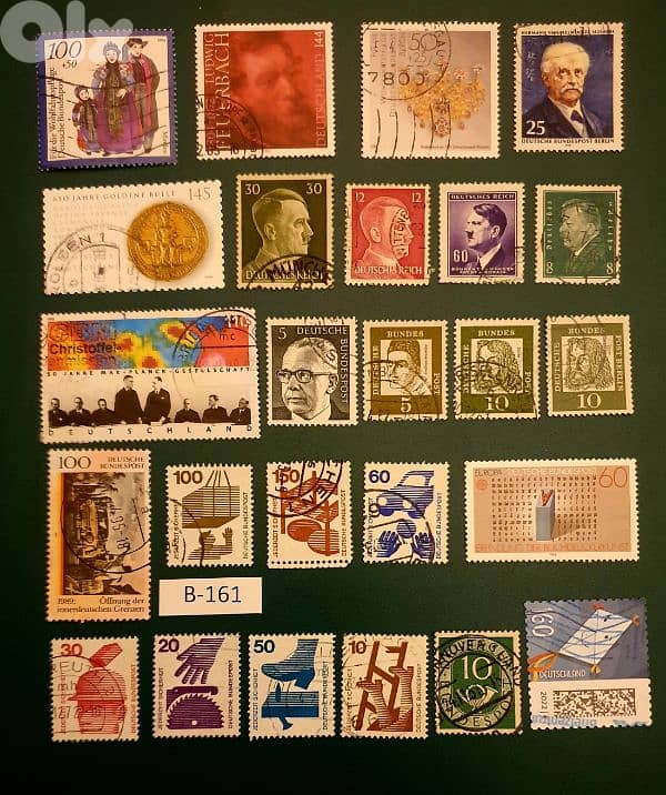 Germany Deutsche x 25 stamps Lot# B-161 0