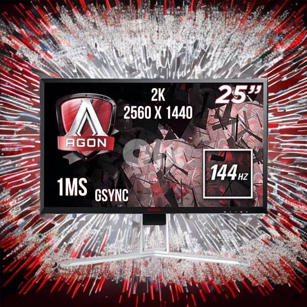 Gaming Monitor 144Hz 2K Pc / Console Ps4 / Ps5 / Xbox 0