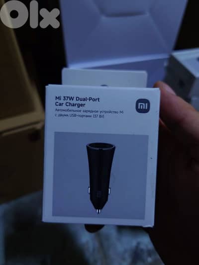Xiaomi Mi 37w Dual-port car charger  12$