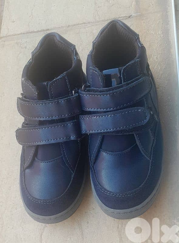 navy kids boots 0