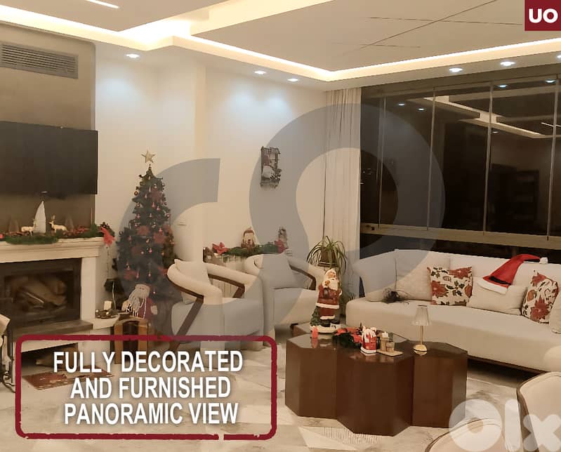 Fully Decorated And Furnished -Panoramic View - Ksara  REF#UO125382 0