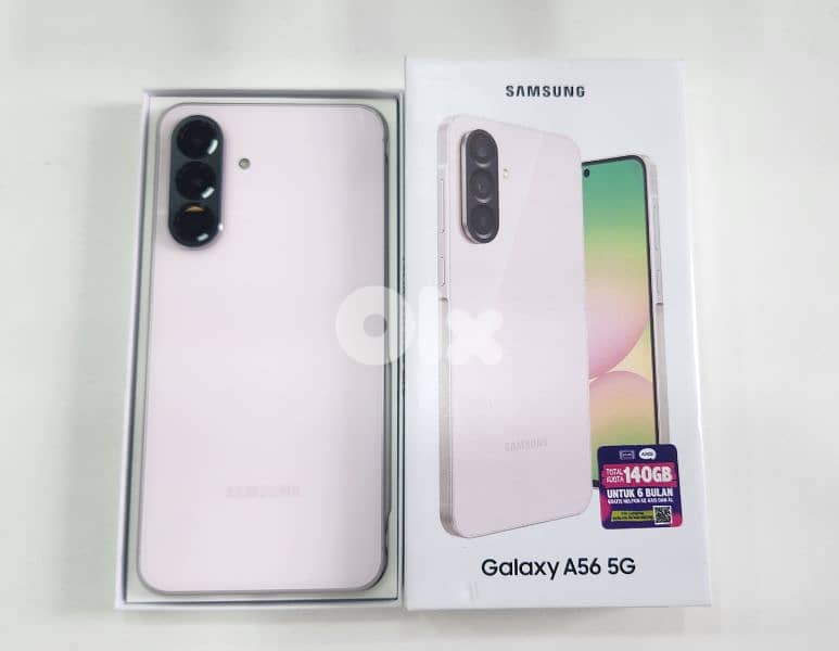 Samsung A56 256 Gb 8 Ram used only 1 day 0