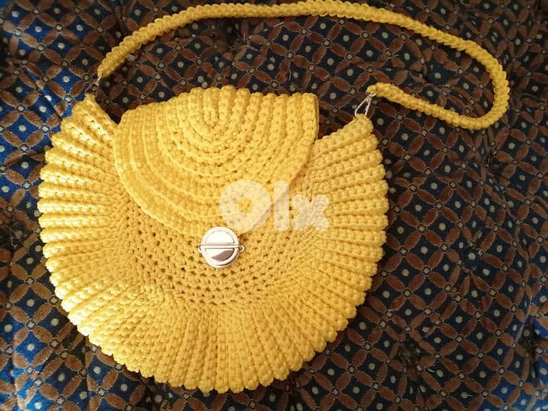 handmade crochet handbag 0
