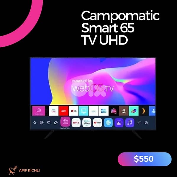 Campomatic Samsung LED 33-43-50-55-65-75 Smart 2