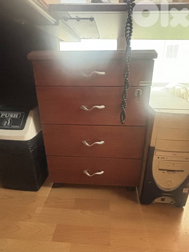 Wood Office cabinet 0