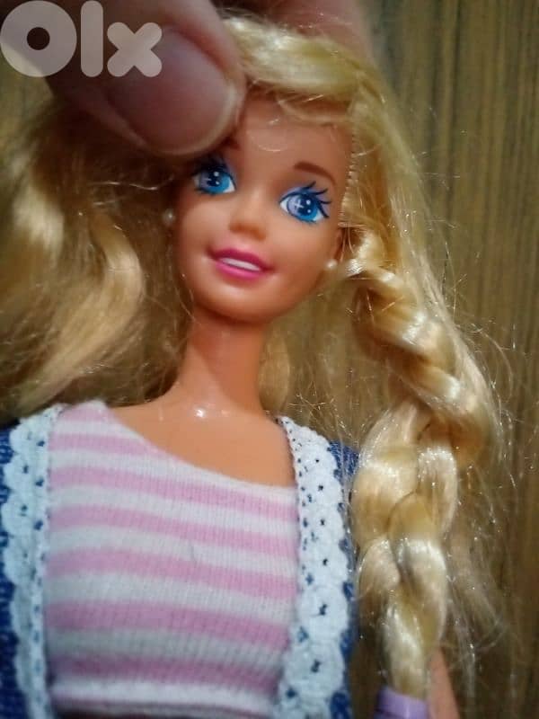 STROLLIN FUN Barbie Mattel1995 Rare Vintage great doll wearing+Boots. 4