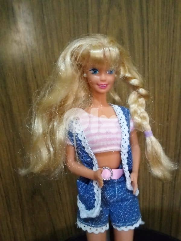 STROLLIN FUN Barbie Mattel1995 Rare Vintage great doll wearing+Boots. 5