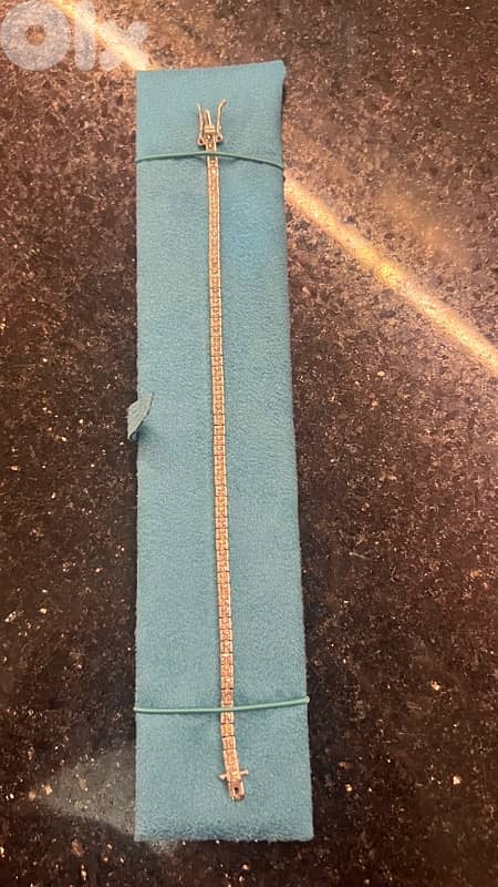 silver 925 tennis bracelet 0