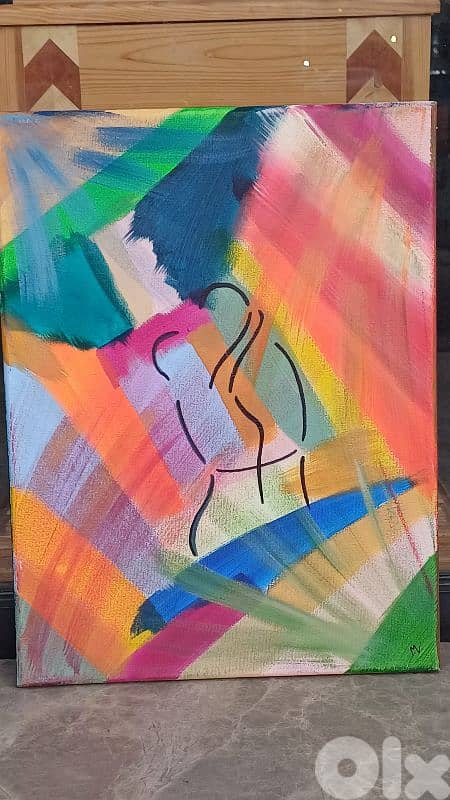 لوحة رسم زيتي اوروبية 3