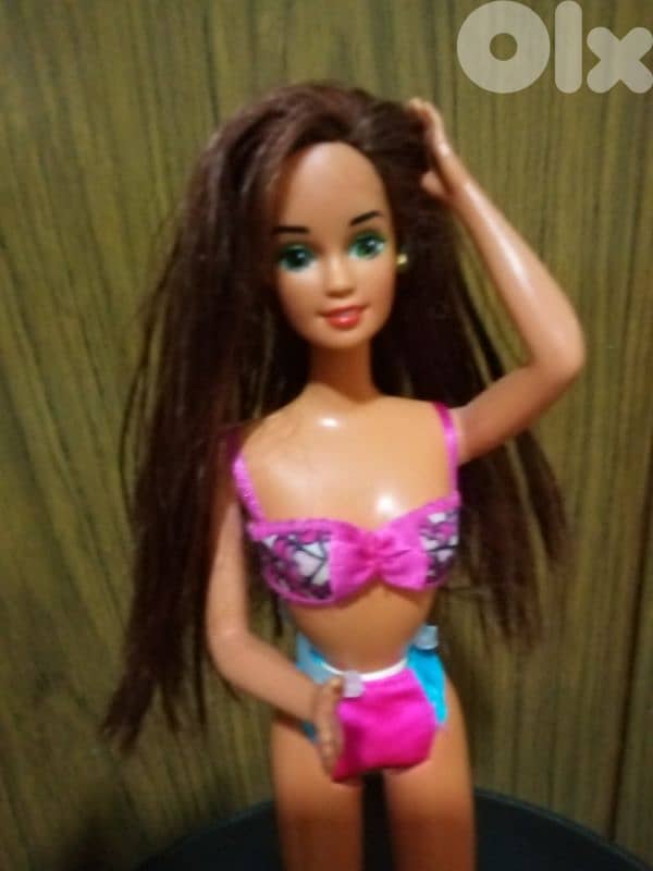 SUN JEWEL TERESA Rare Mattel great doll 1993 +Bikini swimwear+shoes=37 3
