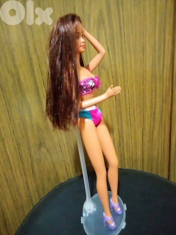 SUN JEWEL TERESA Rare Mattel great doll 1993 +Bikini swimwear+shoes=37 5