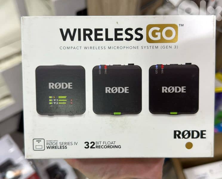 RODE WIRELESS GO III Compact Wireless Microphone System 0