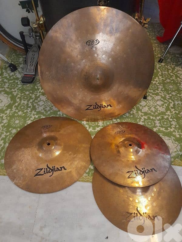 zildjian zbt series set cymbals 0