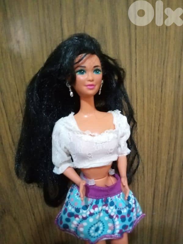 WESTERN FUN NIA Ultra Rare Mattel 1989 Great doll+brand tag wears =40 6