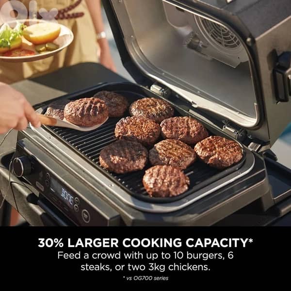Ninja Woodfire Pro XL Electric BBQ Grill & Smoker 2
