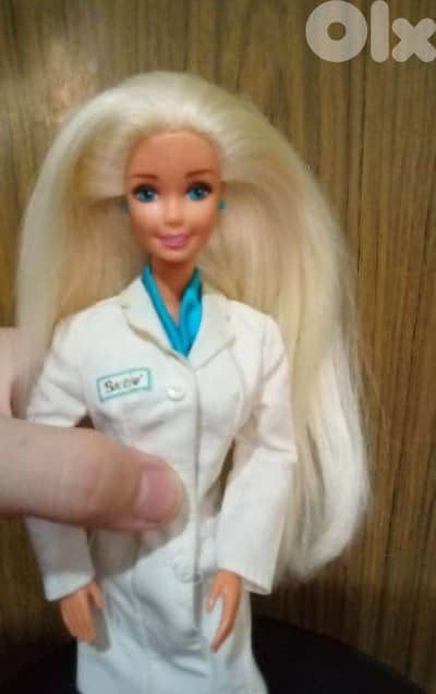 Barbie DENTIST TALKS a Patient Mattel1997 working mechanism great doll